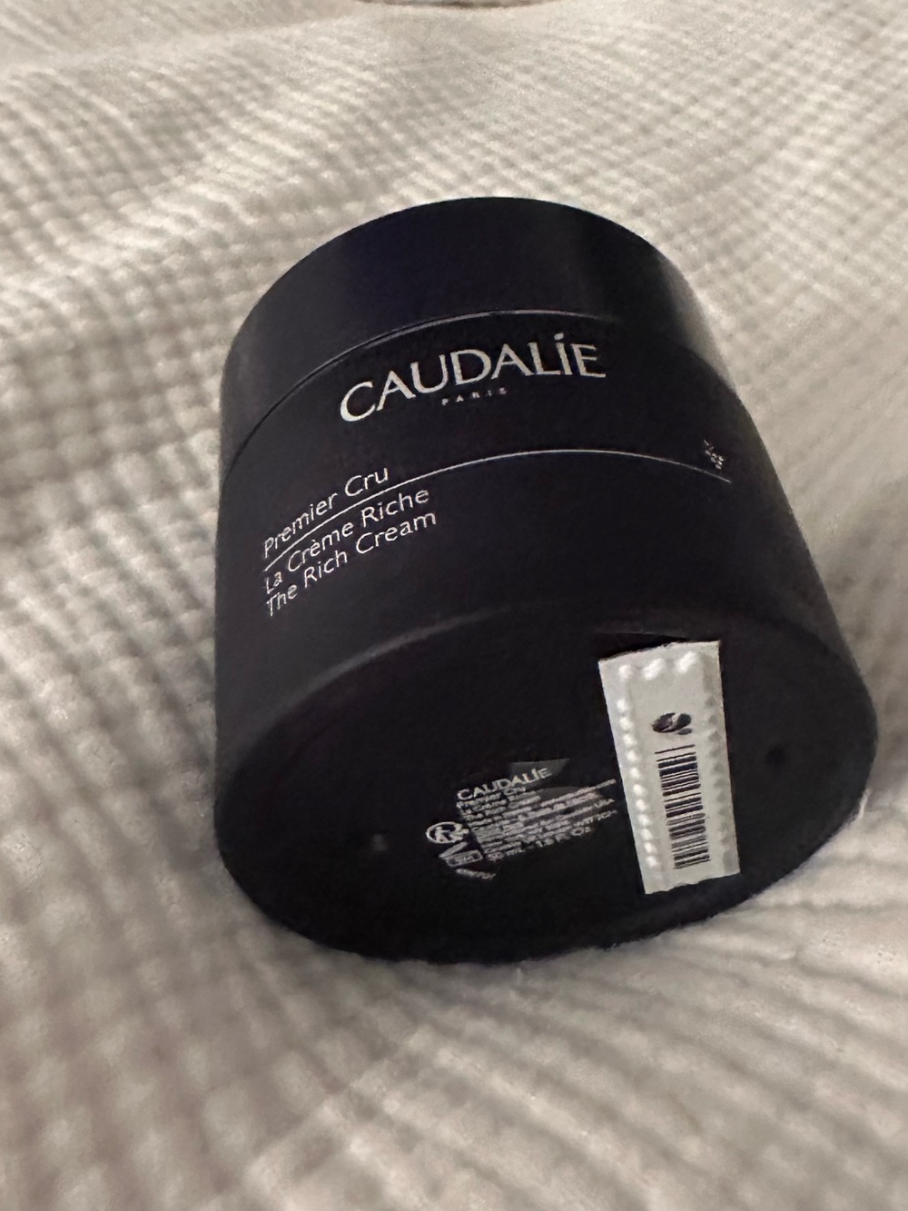 Caudalie Premier Cru Rich Cream - Plum and Black Jar - Picture 3 of 3